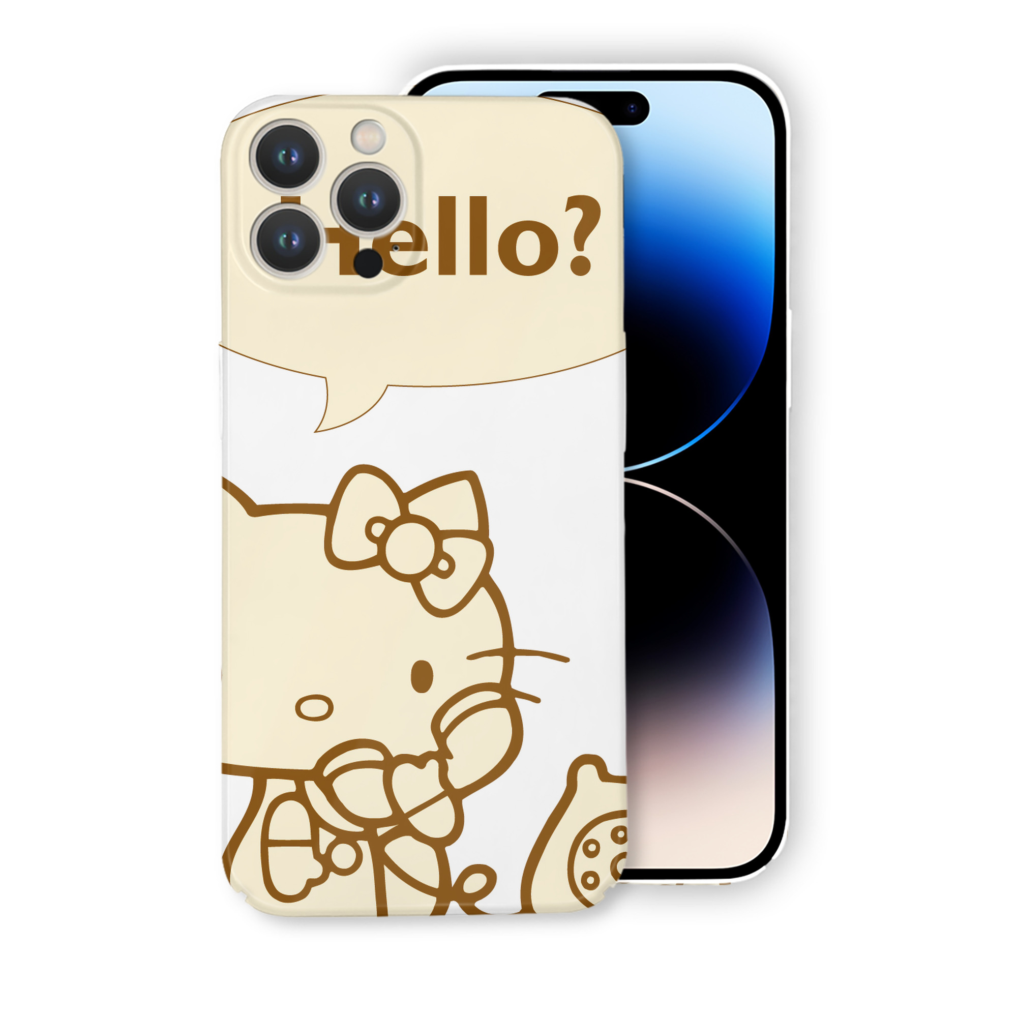 （画像用） Hello Kitty ハローキティ 【iPhone 14シリーズ対応】ハードケース